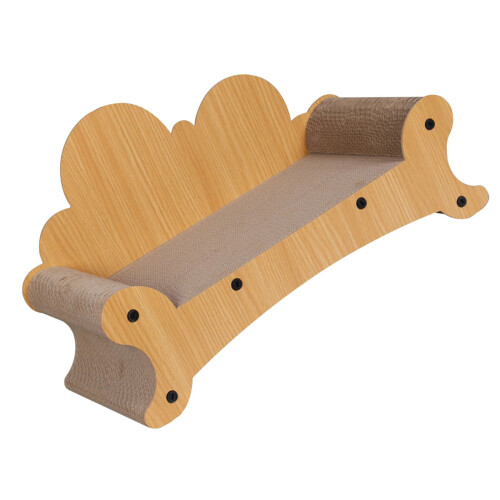 Multiple Functional Puss Scratching Platform With Crowded Paper