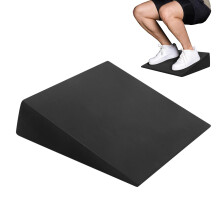 Calf Stretcher Wedge For Calf Stretching, NonSlip Density Foam Fitness Accessory For Home Yoga Gym, Black