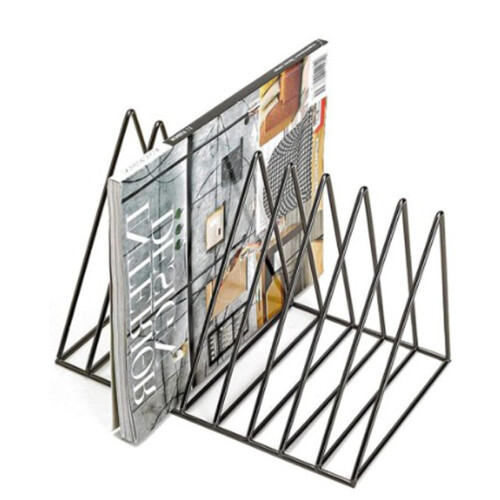 Heavy-Duty Usage, Stylish Triangular Design, Anti-Scratch Rustproof Paint, Space-Saving File Organizer, 7-Section Document Holder, Perfect For Office 1