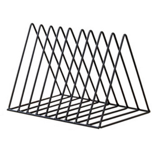 Heavy-Duty Usage, Stylish Triangular Design, Anti-Scratch Rustproof Paint, Space-Saving File Organizer, 7-Section Document Holder, Perfect For Office