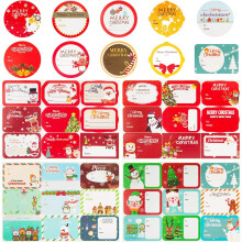 Self-Adhesive Gift Stickers For Holiday Gift Name Decals, Easy Installation And Remove Christmas Sticker Labels Without Leaving Residue