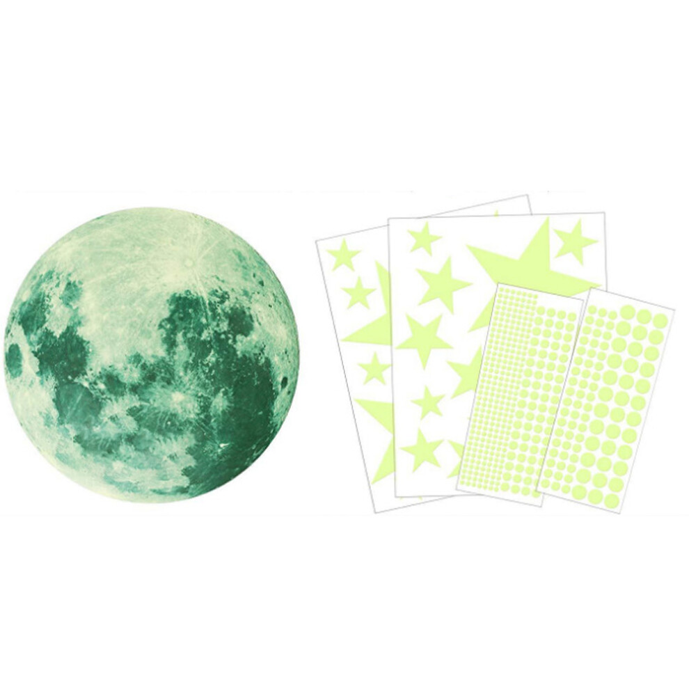 Celestial Dreamscape, Eco-Friendly Pvc For Creative Wall Stickers, Glow In The For Kids Room Decoration Dark