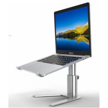 Suporte eficiente para laptop para mesa, resfriamento otimizado, material em liga de alumínio com instalação protetora, design ergonômico para