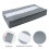Non-Woven Material Under Bed Organizer, Dust Prevention Space-Saving Solution Foldable Design, Clear Window For Easy Identification And Reinforced 5