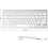 Clavier sans fil multi-systèmes, design ergonomique, clavier Bluetooth portable pour iPad et iPhone 4