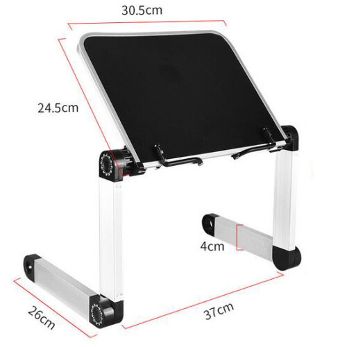 Page Clips Adjustable Holder, Elevated Reading With Multi-Angle Adjustment, Foldable Desktop Stand For Cookbooks, Textbooks, Tablets, And More, 1