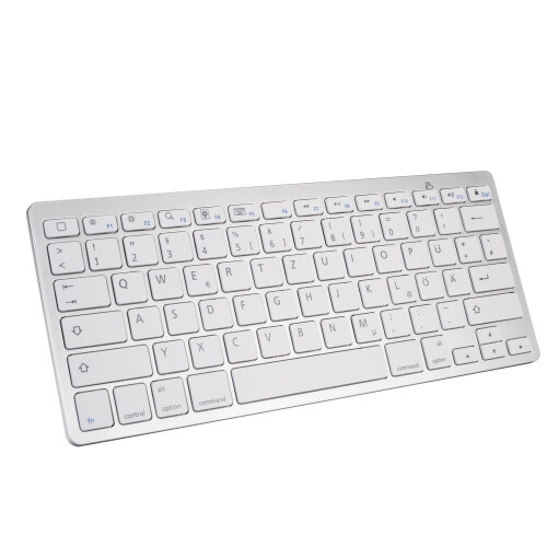 Design ergonômico e ampla compatibilidade: teclado Bluetooth para digitação perfeita em iOS, Android e Windows.