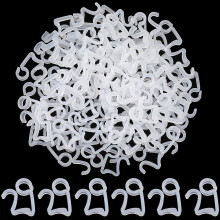 Mini-Lichterclips für den Außenbereich, robuste Mini-Dachrinnenhaken für Weihnachtsdekorationen, stabil und langlebig für den Langzeitgebrauch,