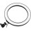 Ring Light LED com intensidade ajustável e tripé regulável, 10 polegadas, para laptop, com rotação de 360 e controle remoto sem fio. 4