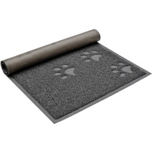 Katzenstreuschutzmatte, wasserdicht und strapazierfähig, rutschfeste Unterseite, schützt Böden vor Futter und Wasser, weich zu Pfoten, leicht