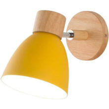 Lampa Balla Dath Macaron Stíl Nordach, Scáth Lampa Inchoigeartaithe Dearaidh Galánta le haghaidh Solas Léitheoireachta Seomra Leapa Fáilteach,