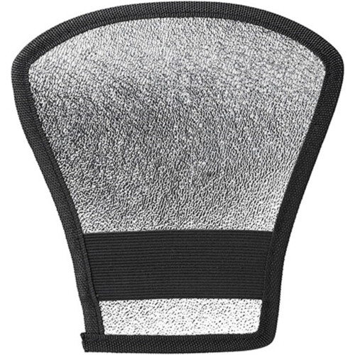 Flashing Diffuser Reflector 2-Sided Flexible Bounce Reflector with Elastic Strap for Flashlight Photography and Camera Use 2