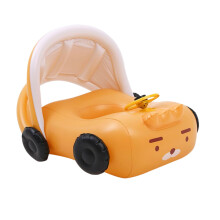 Baby Swimming Float, Inflatable Toddler Pool Float, CarShaped Baby Swimming Ring