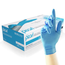 Unigloves Blue Pearl Nitrile Examination Gloves - Multipurpose | quali