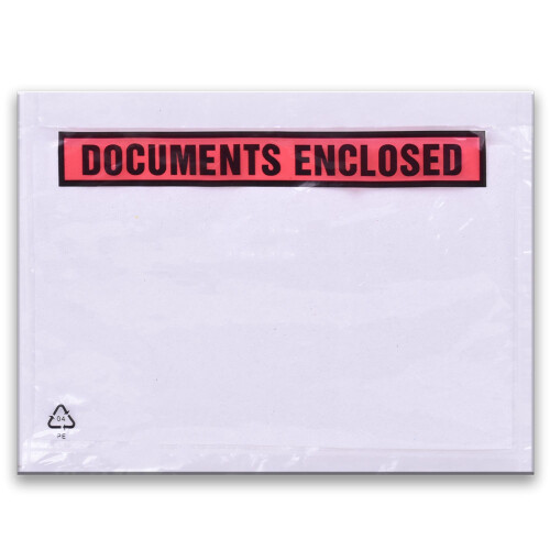 Triplast 100 x A5 Printed Document Enclosed Wallet (225 x 165 mm) |