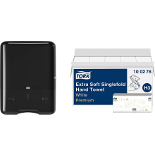 Tork Singlefold Hand Towel Dispenser + Refill Set - H3 - Singlefold