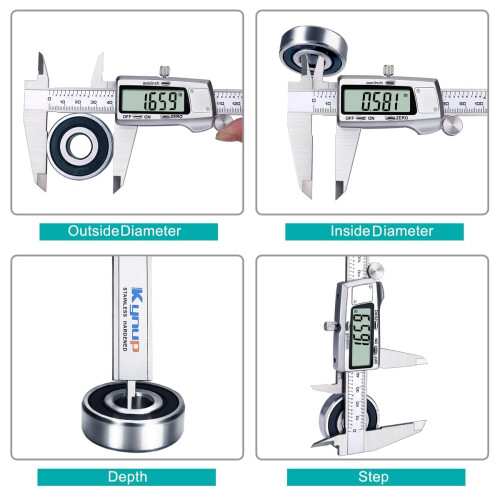 Kynup Digital Calipers, 200mm/8 Inch Electronic Calipers Measuring 2