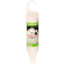 Teisen Uddermint - Deeply Soothing Udder Mint Cream with 35% Japanese Peppermint Oil Extract Strong Cooling Liniment Menthol Rub with Natural Ingredi