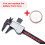 Digital Caliper 0-6" | Electronic Caliper with Auto-Off Feature | 2
