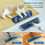 Spray Mops Microfiber Floor for Cleaning -MEXERRIS Wet Dust Mop with 2