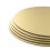 Culpitt 10" Double Thickness Cake Card, Pale Gold Boards, Cut Edge, 2