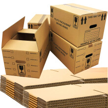 40 x Large Pack Of Strong Cardboard Boxes 47cm x 31.5cm x 25cm 44