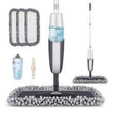 MANGOTIME Spray Mop for Floor Cleaning - Microfibre Dry Wet Mop for