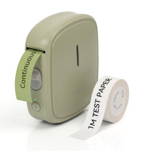 PRT Label Makers Machine with Tape Built-in Cutter Portable Bluetooth