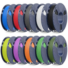 SUNLU Bundle 10 Colors Matte PLA Filament 1.75mm, Matte PLA Filament