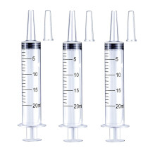 3 Pack 20ml Plastic Syringe with caps for Liquid | refined details