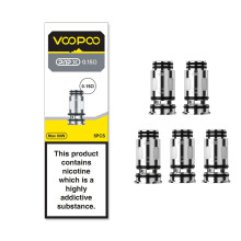 VOOPOO PNP X Replacement Coils, 0.15 Ohm, Mesh Coils, Works with Drag S2, Drag X2, Argus Pro 2, PNP-X DTL POD, PNP-X MTL POD, Pack of 5, No Nicotine