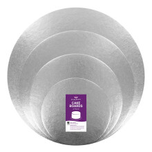 Culpitt Cut Edge Round Cards, 4 Board Multipack, 6", 8", 10", 12",