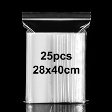 28x40cm Resealable Clear Plastic Ziplock Bags Large Sealed Bag | quali