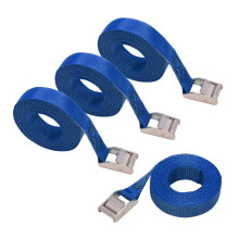 Amazon Basics Tie-Down Straps, 2.5 m Long, 25mm Wide, 150kg Load | qua