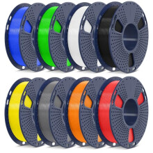 SUNLU PLA+ Filament Mini Pack, 1.75mm PLA Plus 3D Printer Filament