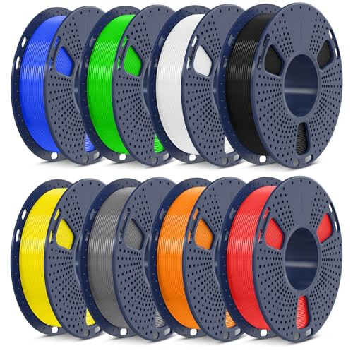 SUNLU PLA+ Filament Mini Pack, 1.75mm PLA Plus 3D Printer Filament