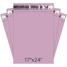 YUNJU Mailing Bags, Strong Large Pink Mailing Postal Postage Bags 17