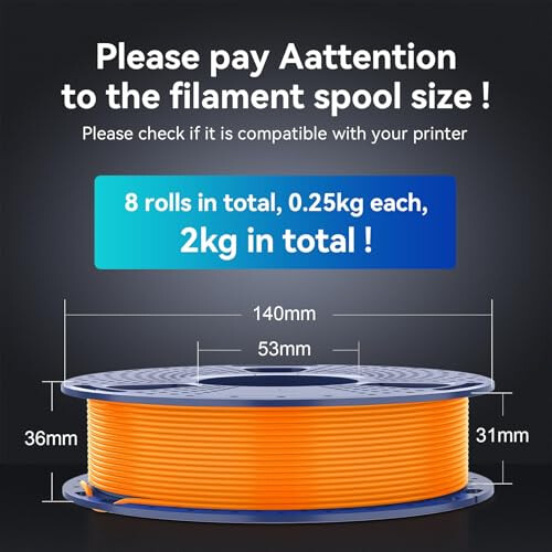 SUNLU PLA+ Filament Mini Pack, 1.75mm PLA Plus 3D Printer Filament 2