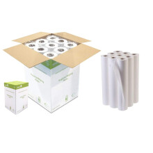 Essentials H2W540 Hygiene Rolls, 2-Ply, 20", White (Pack of 9) | quali