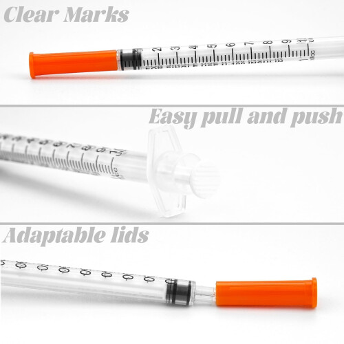 10 Pack 1ml Dispensing Measuring Tools, Individually Sealed Lab Accessories, Pet Liquid Feeding Tools 2
