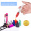 OFFCUP Plastic Syringes, 10pcs Syringe with Blunt Needle, 5ml Syringe 5