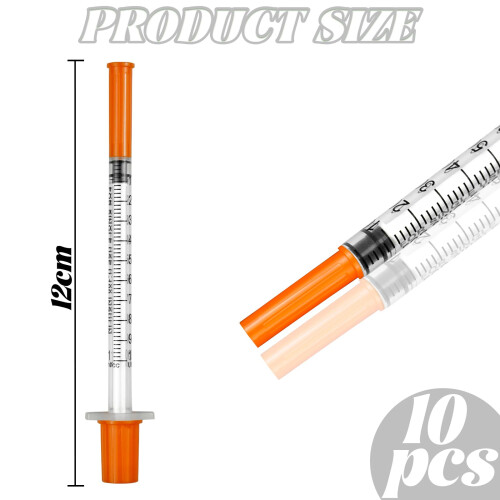 10 Pack 1ml Dispensing Measuring Tools, Individually Sealed Lab Accessories, Pet Liquid Feeding Tools 1