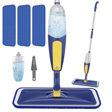 Spray Mops for Cleaning Floors, TRAV-ROUND Microfiber Flat Floor Mop