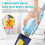 Spray Mops for Cleaning Floors, TRAV-ROUND Microfiber Flat Floor Mop 4