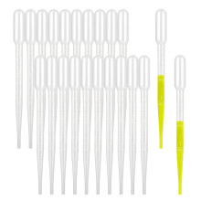 50 PCS 3 ml Pipettes Plastic Transfer Pipettes Eye Dropper, Essential