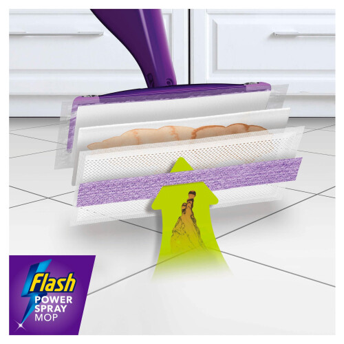 Flash Flash Power Spray Mop Absorbing Pad Refills, Flash Mop Refill Pads, 1