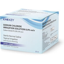 KNOXZY Sterile Saline Pods | Eye Wash | Wound Cleansing | Topical