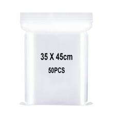 Resealable Clear Plastic Bags, Sealed Bag, Storage Bag, Press Seal