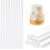 12 Pcs Cake Dowel Rods, 9.5in Plastic Reusable Cake Support Rod, Cake 1