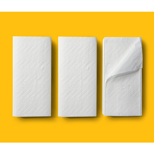 AmazonCommercial Singlefold (V-Fold / ZZ-Fold) Paper Hand Towels, 2